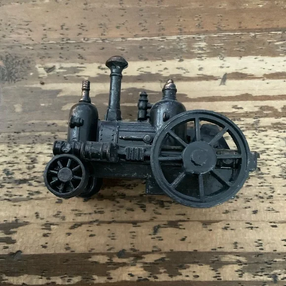 VINTAGE ANTIQUE FINISH DIE CAST METAL HODGE STEAMER STEAM PENCIL SHARPENER - Picture 3 of 8